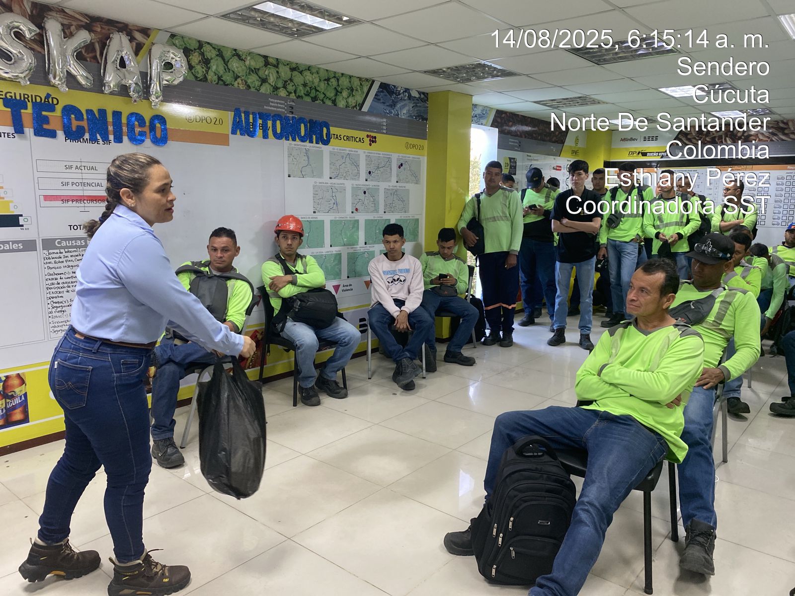 Evidencia de capacitación